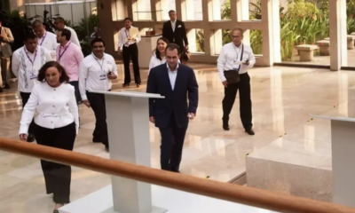 ‘Yo no saludo a agresores’, dice Rocío Nahle tras evitar saludar a Pepe Yunes